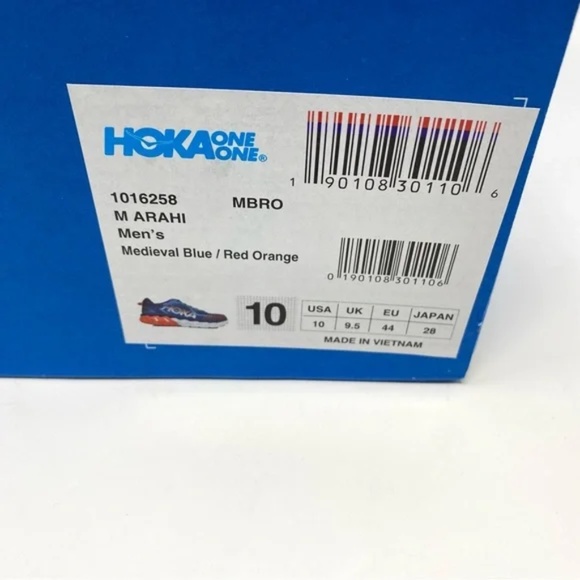 HOKA Men’s Arahi Running Shoes MENS SIZE 10 - Picture 8 of 13